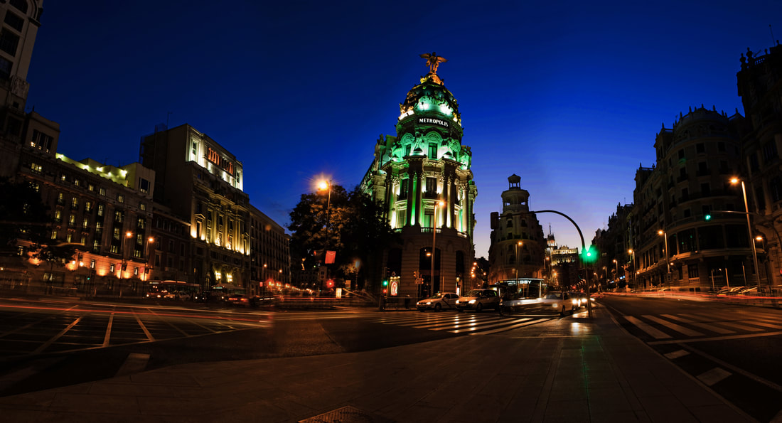 Vida nocturna en Madrid